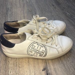 Tory Burch T-logo women’s sneakers size 8.5.